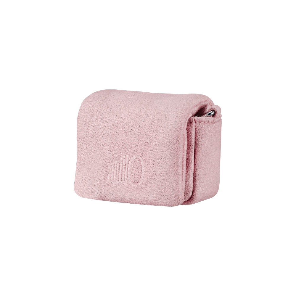 ANILLO Pink Suede Chain Bag 1s