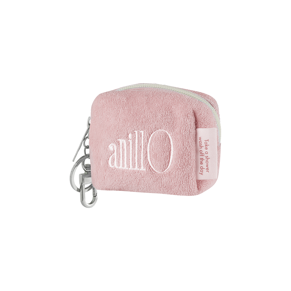 ANILLO Pink Terry Pouch Keyring 1s