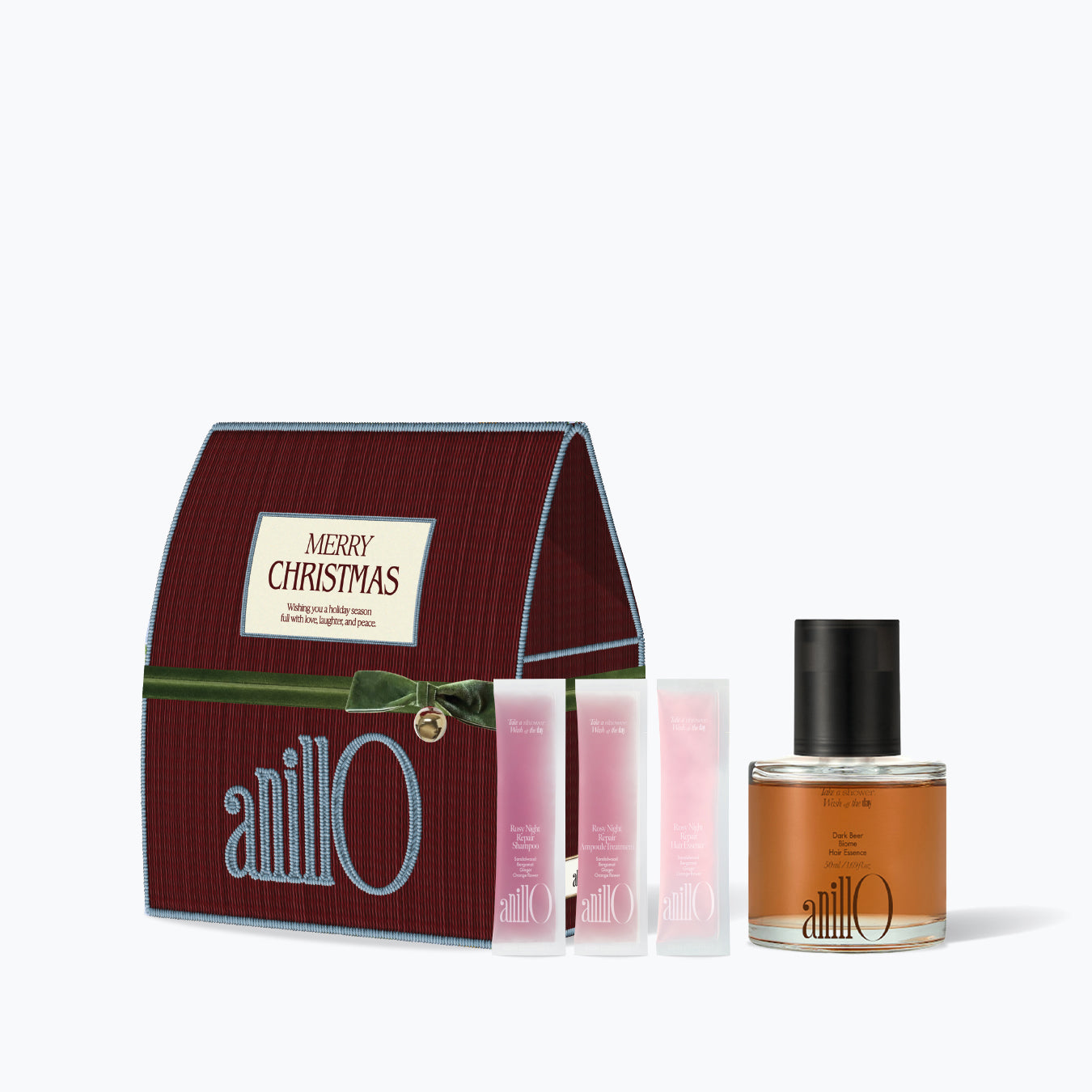 ANILLO Holiday Gift Set 1 - Dark Beer Biome Hair Essence @ RM 91