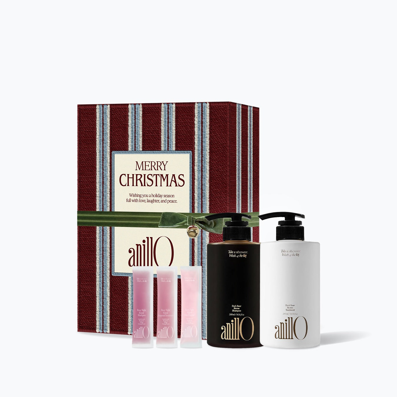 ANILLO Holiday Gift Set 7 - Dark Beer Biome Hair Set 2 @ RM 293.40 (NP RM 376)